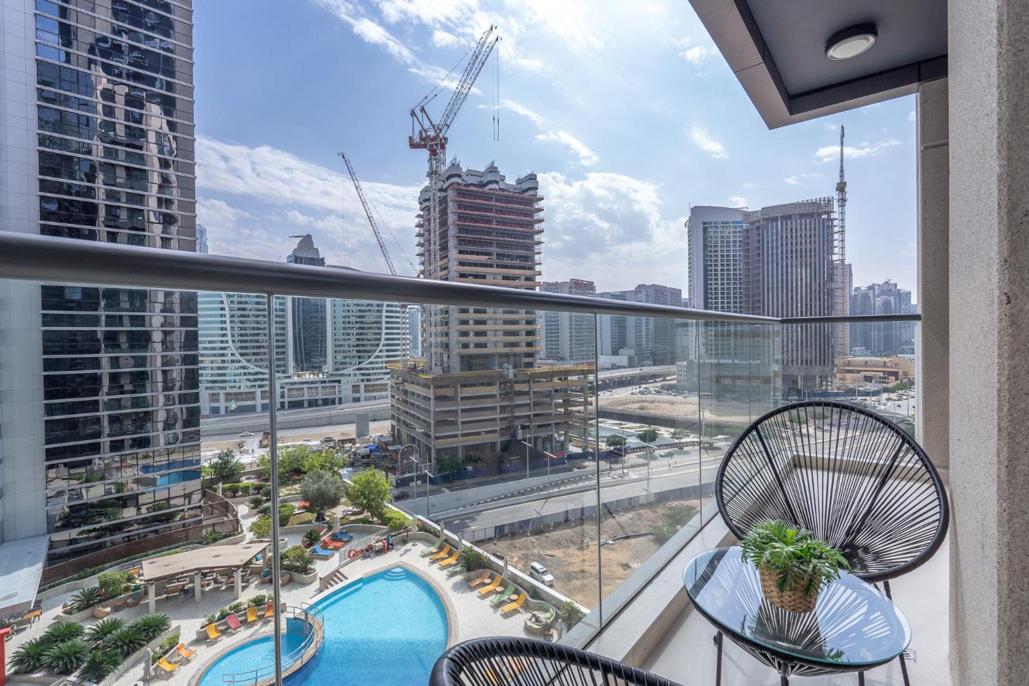 Heaven Crest Vacation Homes Downtown - Studio And 1 Bedroom Suites 2 Minute Walk To Dubai Mall And Burj Khalifa Exterior foto