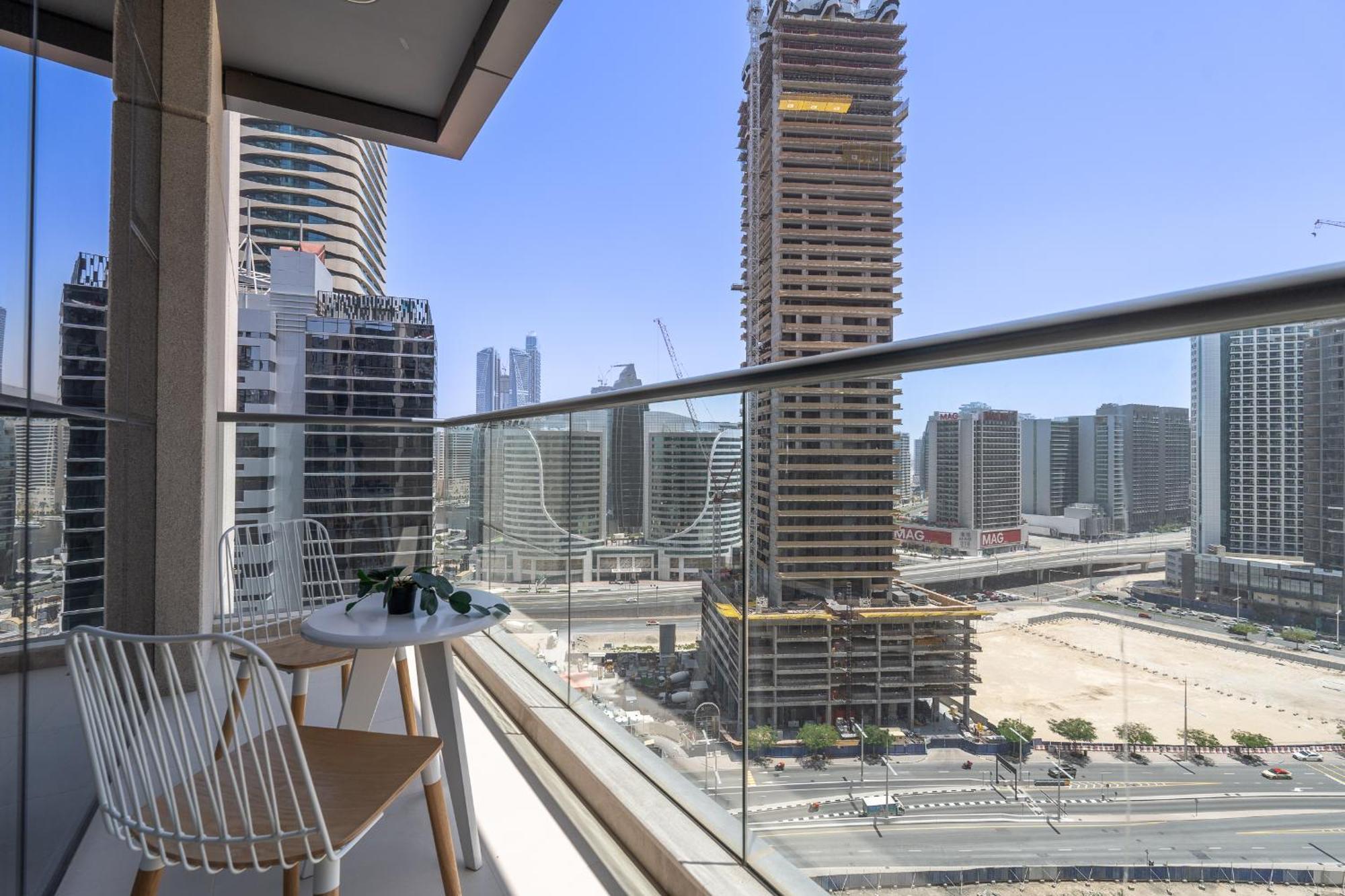 Heaven Crest Vacation Homes Downtown - Studio And 1 Bedroom Suites 2 Minute Walk To Dubai Mall And Burj Khalifa Exterior foto
