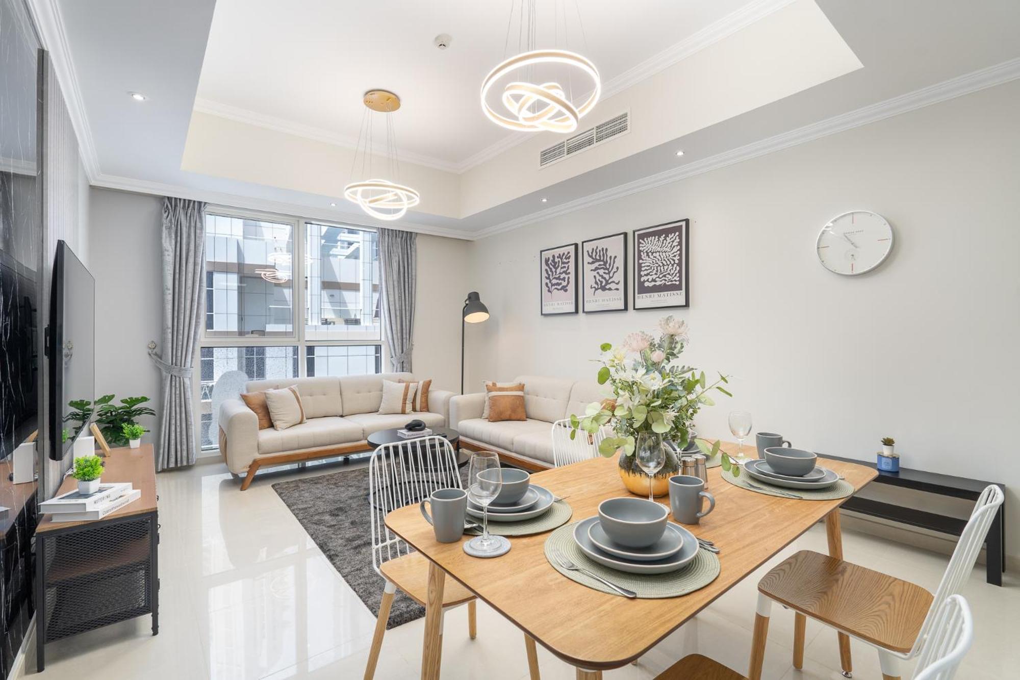 Heaven Crest Vacation Homes Downtown - Studio And 1 Bedroom Suites 2 Minute Walk To Dubai Mall And Burj Khalifa Exterior foto